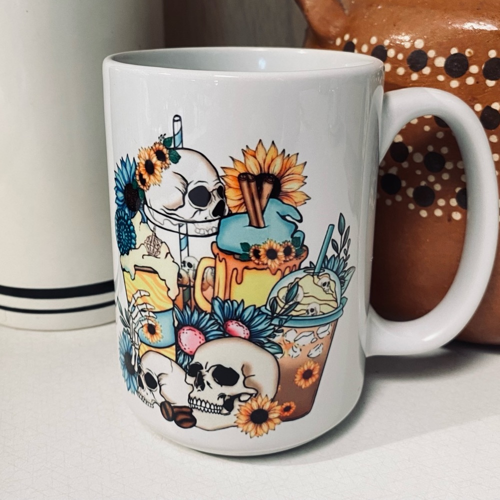 Skull Frappe Mug